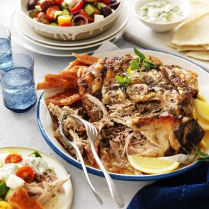 Recipe Greek Style Roast Pork Shoulder
