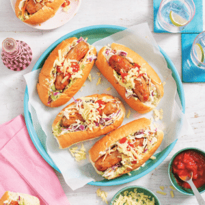 Recipe Mexican Style Air Fryer Pork Sausage Hot Dogs